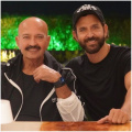 Hrithik Roshan is stunned by dad Rakesh Roshan’s hardcore workout session; see PIC for his reaction