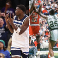 Watch: Viral Video of Anthony Edwards and Michael Jordan Side by Side Dunking on the Suns Shows How Eerily Similar They Are