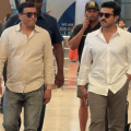 PHOTOS: Ram Charan and Dil Raju return to Hyderabad after Game Changer’s Chennai schedule