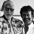 VIRAL PHOTOS: Unseen BTS looks of Rajinikanth and Amitabh Bachchan from sets of Vettaiyan surface