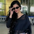 WATCH: Paps call Shruti Haasan 'beauty in black' as she sports black cotton saree at airport; here's how she reacted
