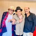 PIC: Actor Dharmendra is all smiles as he reunites with his ‘purane yaar’ Ranjeet and Avtar Gill