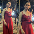 Tamannaah Bhatia channels the summer spirit in an easy-breezy yet vibrant red jumpsuit