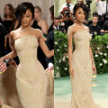 Met Gala 2024: Tyla makes an unexpectedly dramatic entry in Balmain's form-fitting 'Sands of Time' gown