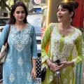 Bigg Boss 17’s Ayesha Khan and Khanzaadi twin in chikankari kurtis with a twist; Check out how they styled it