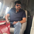 WATCH: Megastar Chiranjeevi boards private jet as he heads to receive Padma Vibhushan Award in Delhi