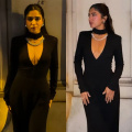 Bhumi Pednekar's powerplay in black jumpsuit is the look you need for a dancing date night with your girls 