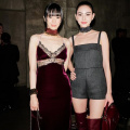 Park Gyu Young stuns at Gucci London show in velvet-mesh fit; hangs out with Alia Bhatt, Davikah Hoorne and more