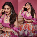 Madhuri Dixit’s colorful lehenga is making our hearts go Dhak Dhak with excitement