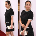 Malaika Arora wears mini black dress looking all things sassy but her on point makeup and accessories steal the show 