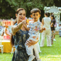 INSIDE Dia Mirza's son Avyaan's 3rd birthday bash: A jungle-themed cake, carnival setup and lots of happy moments