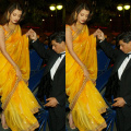 Before Aishwarya Rai Bachchan steps onto the red carpet, let's take a look at her iconic yellow saree from her Cannes debut