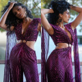 Cannes 2024: Sobhita Dhulipala pulls off risque purple sparkling jumpsuit in a way only she can 