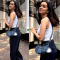 Shraddha Kapoor makes a case for all things minimalist in white crop top, comfy pants and high-end Balenciaga bag