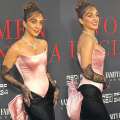 Kiara Advani is belle of the ball at Red Sea Film Festival in pink and black Nedret Taciroglu corset gown with a big bow