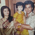 Shruti Haasan shares UNSEEN childhood PIC with dad Kamal Haasan and mom Sarika; her cute smile is unmissable