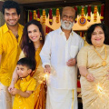WATCH: Rajinikanth on 'Grandpa duty' for daughter Soundarya's son Ved's cricket-themed birthday; spends time with kids