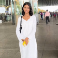 After turning heads at Cannes Film Festival in self-made outfits, Nancy Tyagi stuns in chikankari kurta at airport; WATCH