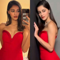 Ananya Panday shows how to nail red carpet look in strapless gown with bustier neckline