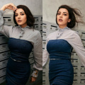 Kajal Aggarwal serves us double dose of denim but it comes with a unique fashion surprise 