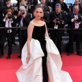Cannes 2024: Aditi Rao Hydari makes striking appearance in black-white gown; joins Katherine Langford, Aja Naomi King on red carpet