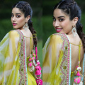 Janhvi Kapoor transforms into soni kudi in her pink and yellow patiala suit, but don’t overlook customised details from her film