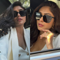 Mrunal Thakur's three-piece white pantsuit can easily transform from boring meetings to parties