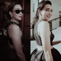 Karisma Kapoor brings back classic vintage style in her black pearl adorned dress with cut-outs