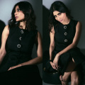 Mouni Roy’s black mini dress paired with Louis Vuitton handbag is what monochrome magic looks like 