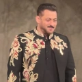 Salman Khan's aura is unmatchable in black sherwani as he turns showstopper for designer Vikram Phadnis