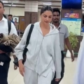 Deepika Padukone radiates elegance in stylish airport outfit, flaunts her signature sleek hair look