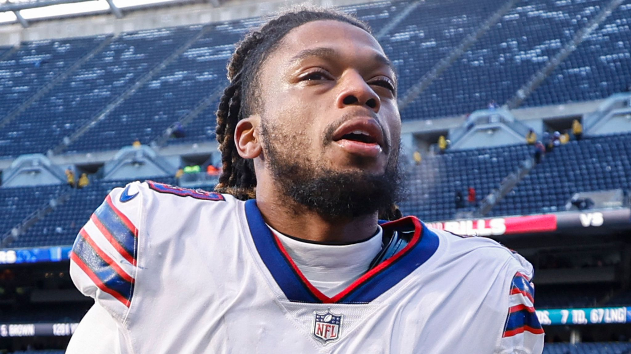 NFL player Damar Hamlin