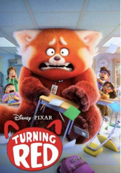 TURNING RED movie poster