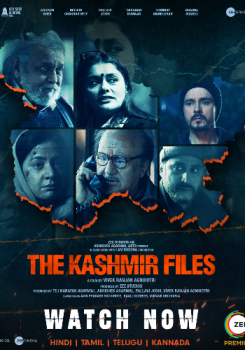 the kashmir files movie poster