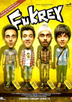 Fukrey movie poster