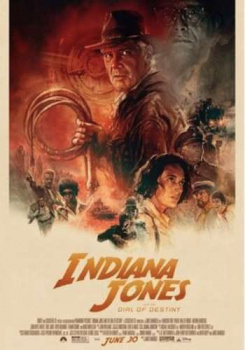 Indiana Jones and the Dial of Destiny movie poster