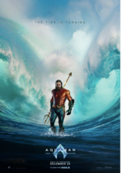Aquaman and the Lost Kingdom trailer movie poster