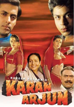Karan Arjun movie poster