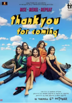 Thank You for Coming movie poster