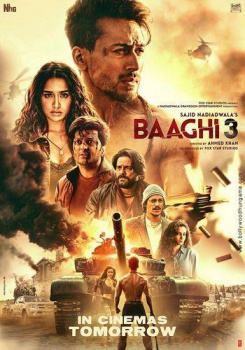 Baaghi 3 movie poster