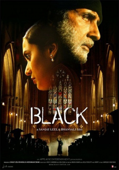 black movie poster