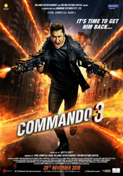 commando 3 movie poster