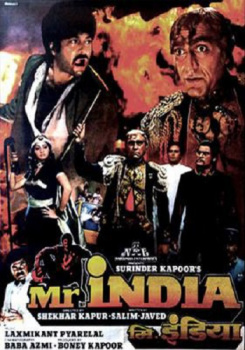 Mr India movie poster
