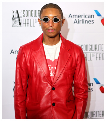 Pharrell Rocks a Fancy Lady Jacket and Kills It 'Cause, Well, He's Pharrell