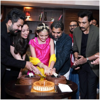 INSIDE Dhoom Dhaam success bash: Yami Gautam, Pratik Gandhi, Aditya Dhar come together for celebration; don’t miss cake-cutting VIDEO