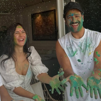 Holi 2025: Katrina Kaif lovingly applies color on Vicky Kaushal's face in cute video; mom-to-be Kiara Advani starts day on sweet note