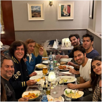 Excited for Varun Dhawan, Pooja Hegde’s Hai Jawani To Ishq Hona Hai? Here’s BTS pics from Scotland ft Chunky Panday, David Dhawan’s reunion and more