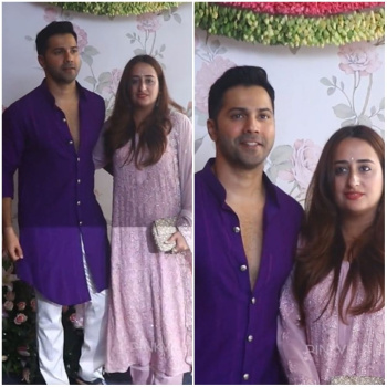 Ganesh Chaturthi 2023: Varun Dhawan-Natasha Dalal arrive at Arpita Khan’s house for Ganpati Darshan-WATCH