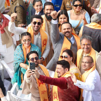 Ayodhya Ram Mandir Inauguration: Amitabh Bachchan, Ranbir Kapoor-Alia Bhatt to Vicky Kaushal-Katrina Kaif; stars who graced ceremony