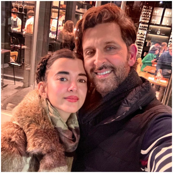 Saba Azad calls her ‘love’ Hrithik Roshan ‘giant’ post his injury; Varun Dhawan-Tiger Shroff wish actor well